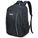 TOURIT kühlrucksack 22L Wasserdichter Isolierter Thermo Rucksack für Picknick, BBQs, Camping, Ausflügen, Einkaufen Schwarz