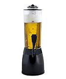 Gadgy ® Biersäule | 3,6 L. Bierspender Getränkespender Zapfsaule | Separates Kuhlelement | 53 cm. Hoch