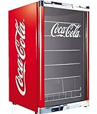 °CUBES HighCube Flaschenkühlschrank Coca-Cola Classic / 84,5 cm Höhe / 104 kWh/Jahr / 115 L Kühlteil