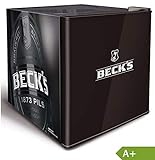 HUSKY Flaschenkühlschrank CoolCube HUS CC-280 Beck's Black Mini-Kühlschrank A+