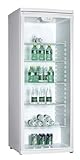 PKM GKS250 Flaschenkühlschrank/B / 208.05 kWh/Jahr/automatische Abtauung/weiß